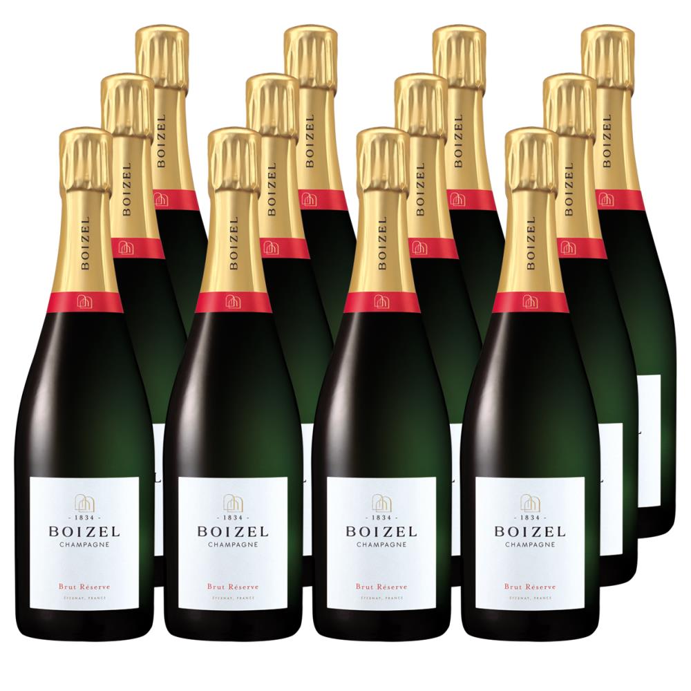 Boizel Brut Reserve NV Champagne 75cl Crate Of 12 Champagne Bottled