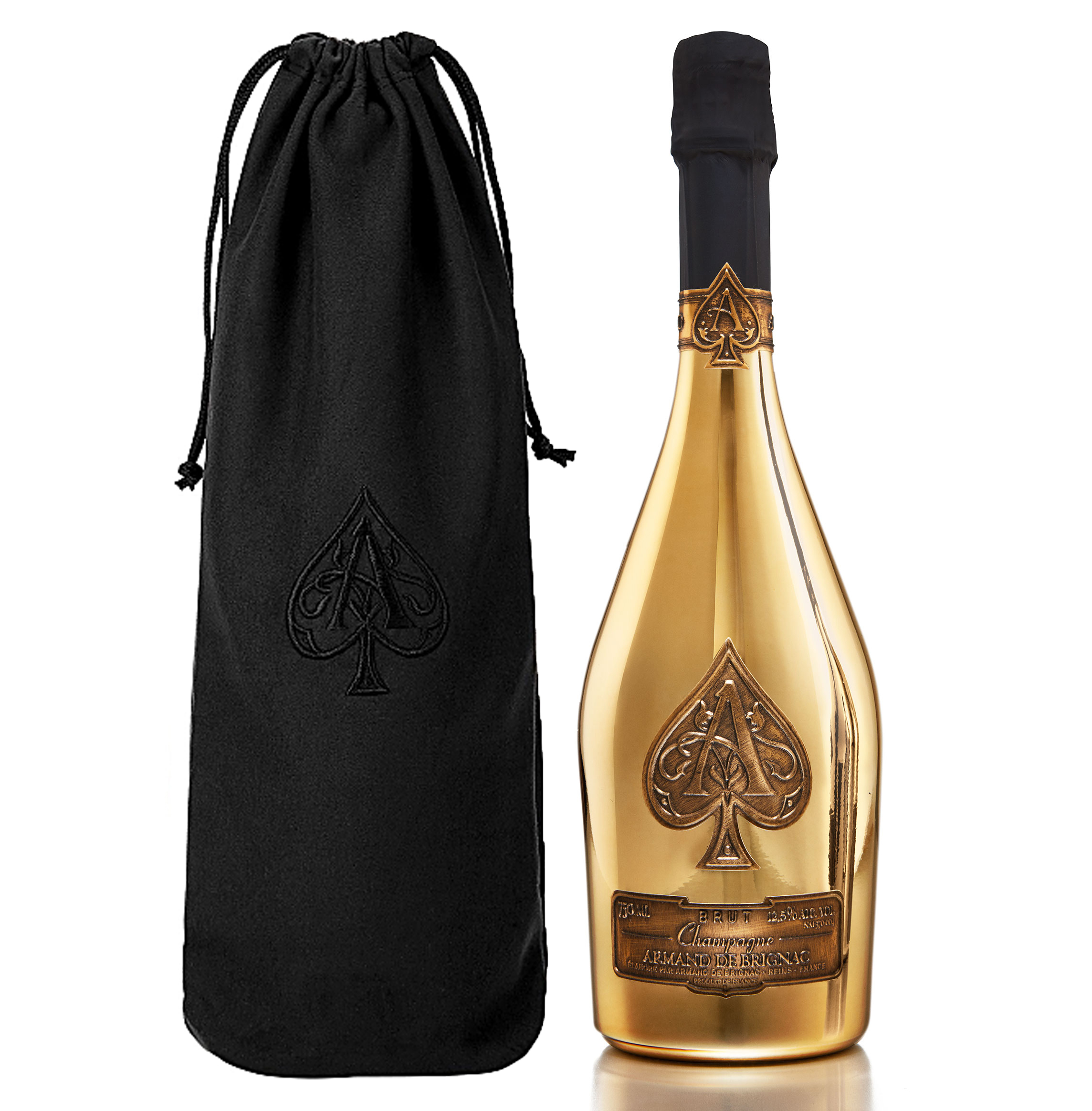 Armand De Brignac Ace of Spades Champagne Bottle Black Case