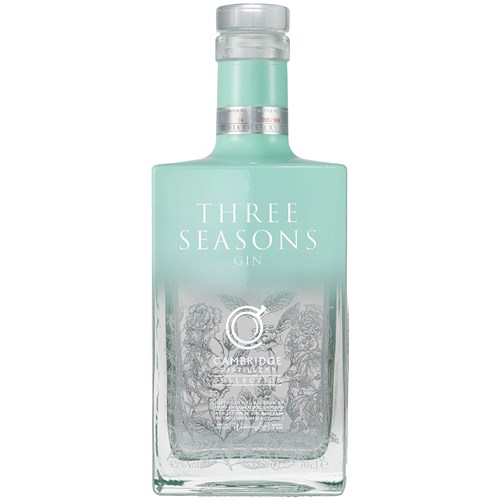Cambridge Three Seasons Gin 70cl Bottled And Boxed
