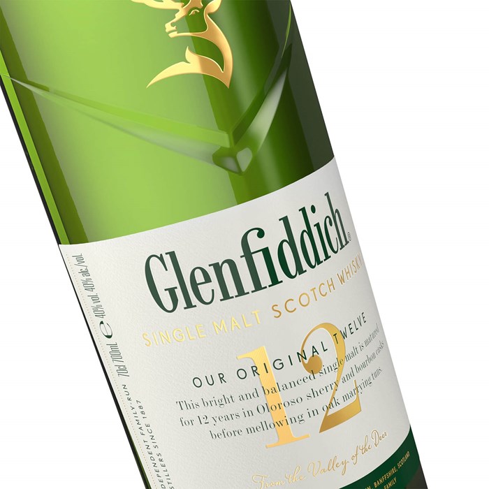 Send Glenfiddich Single 12 Speyside Malt Whisky Online Bottled Year Scotch Boxed Old & 