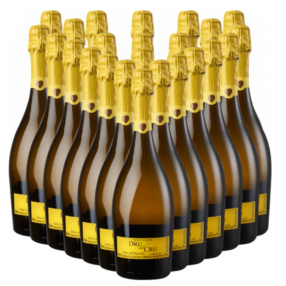 Bulk Crate of Drusian Spumante Dru el Cru Prosecco Prosecco ...