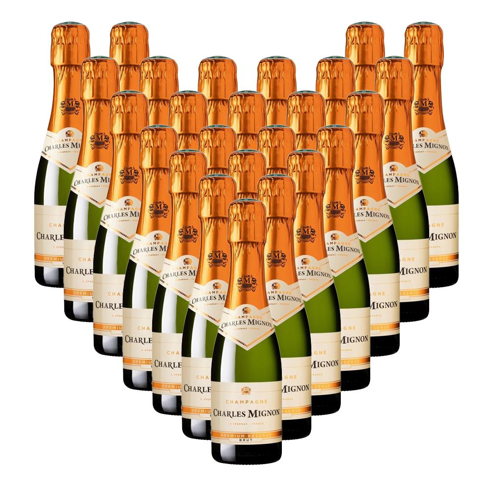 Case of Mini Moet And Chandon Brut Champagne 20cl (24 x 20cl