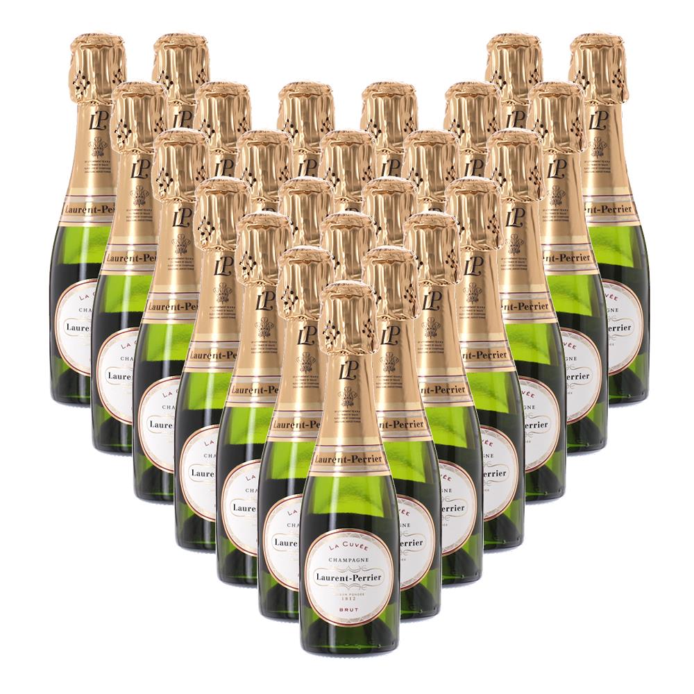 Case of Mini Laurent Perrier La Cuvee Champagne (24 x 20cl) | Bottled ...