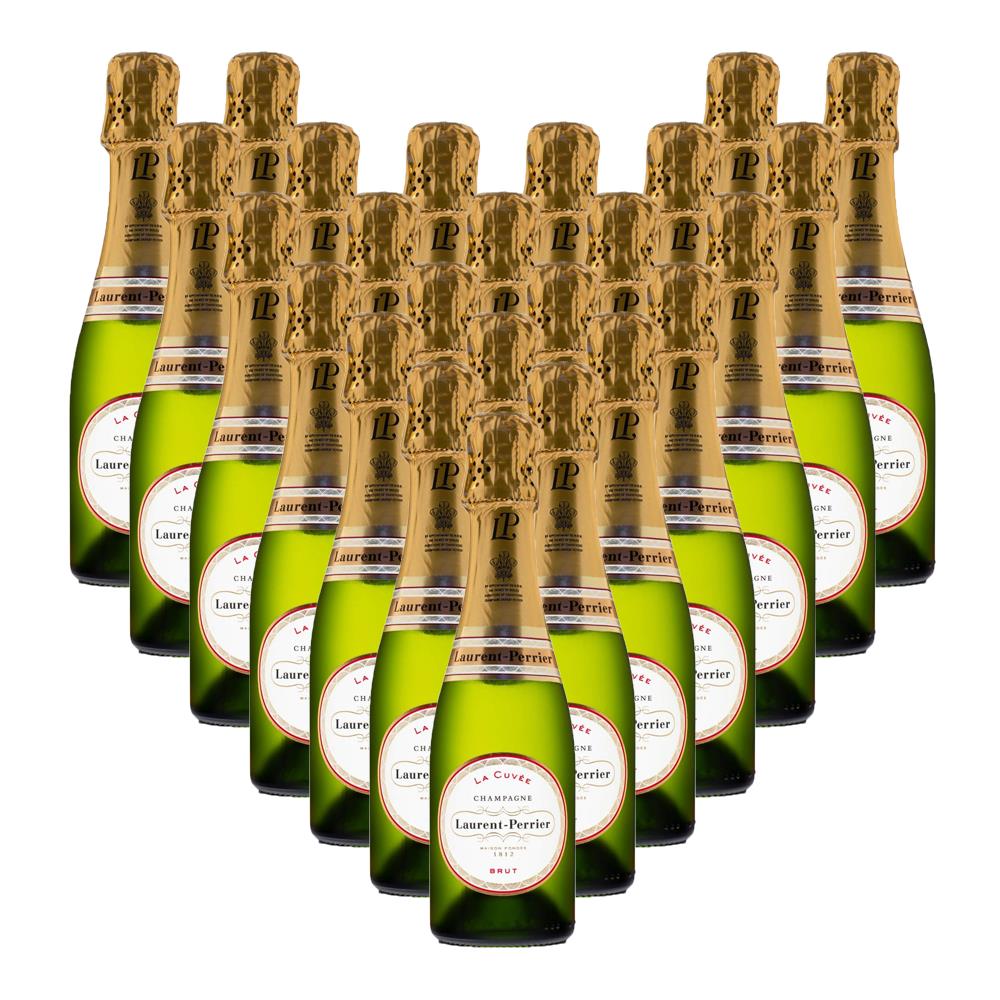 Case of Mini Laurent Perrier La Cuvee Champagne 20cl (24 x 20cl ...