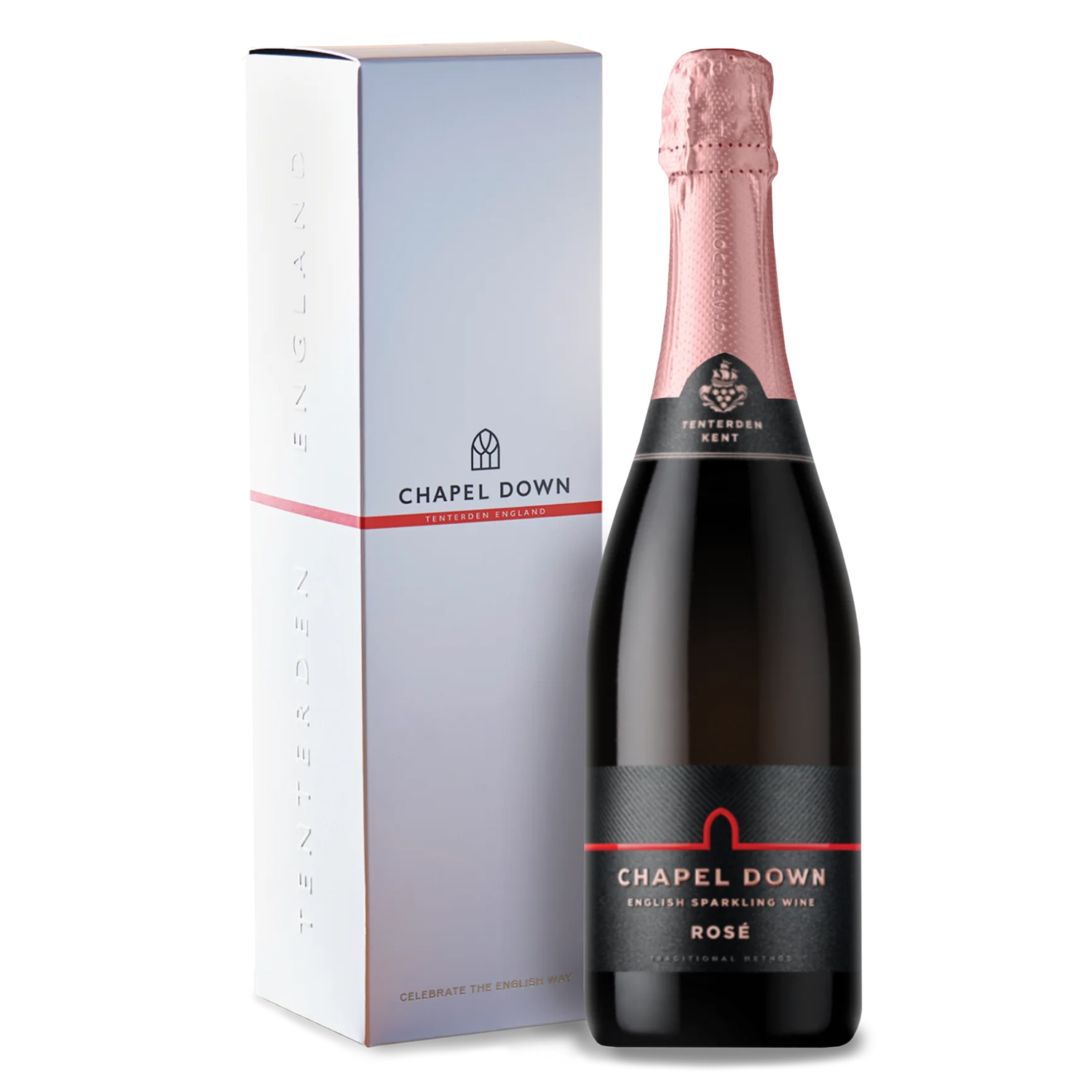 Chapel Down Rose English Sparkling Wine 75cl Bottled Boxed