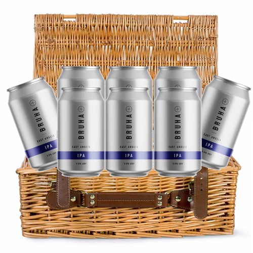 Eight Can Hamper of Bruha IPA 330ml (8 x 330ml) | Bottled & Boxed