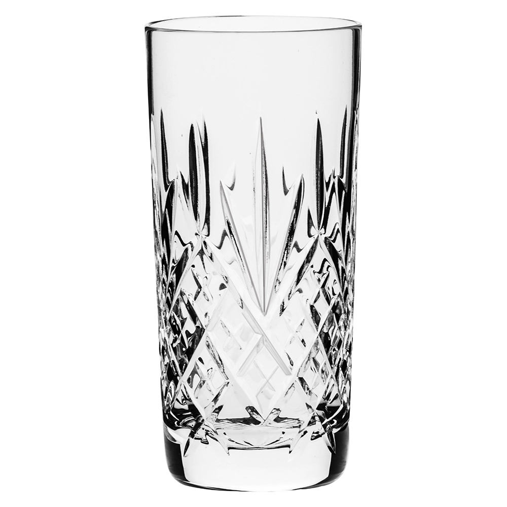 Glencoe 2 Crystal Tall Tumblers (Highballs) 150 mm (Presentation Boxed ...