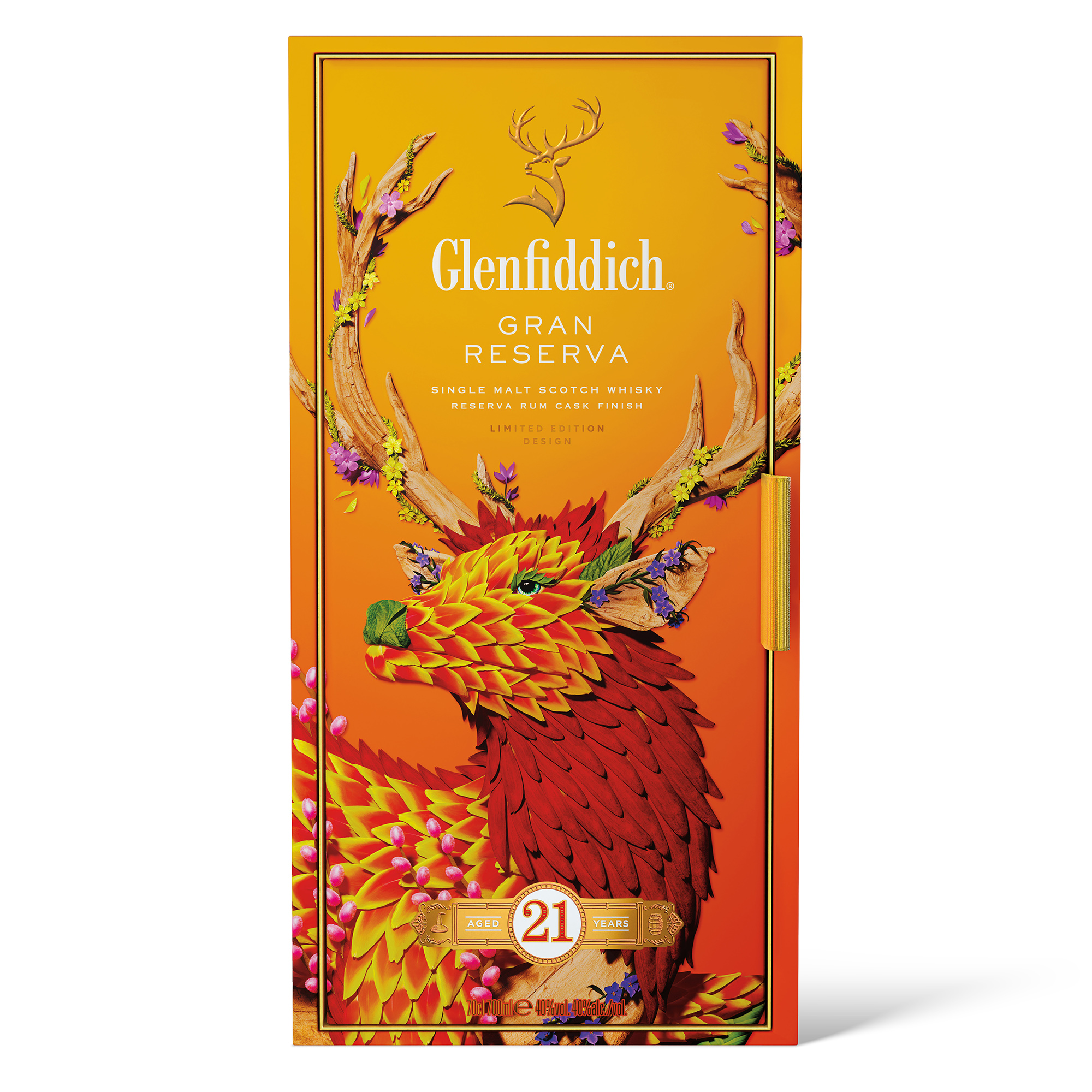 Glenfiddich Gran Reserva 21 Year Old, Lunar New Year 2024 Celebrating the Green Wood Dragon 70cl