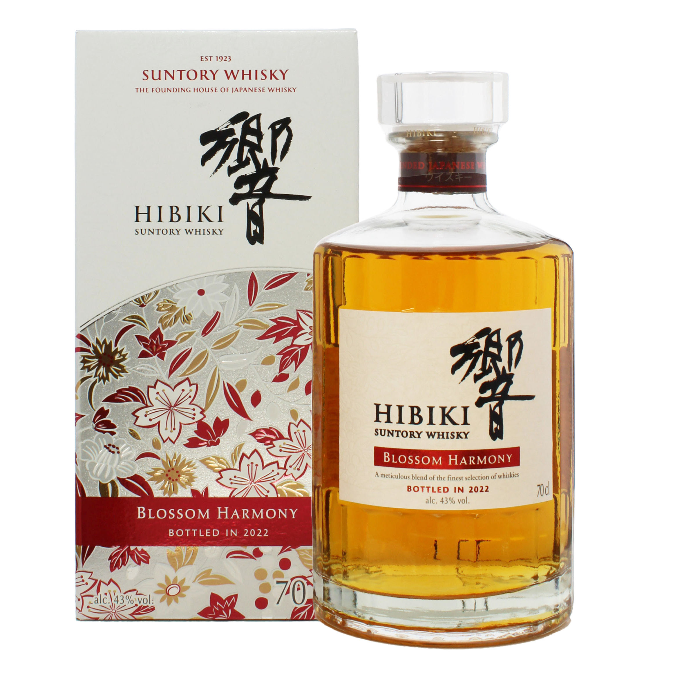 Hibiki Blossom Harmony Limited Release 2022 | Bottled & Boxed