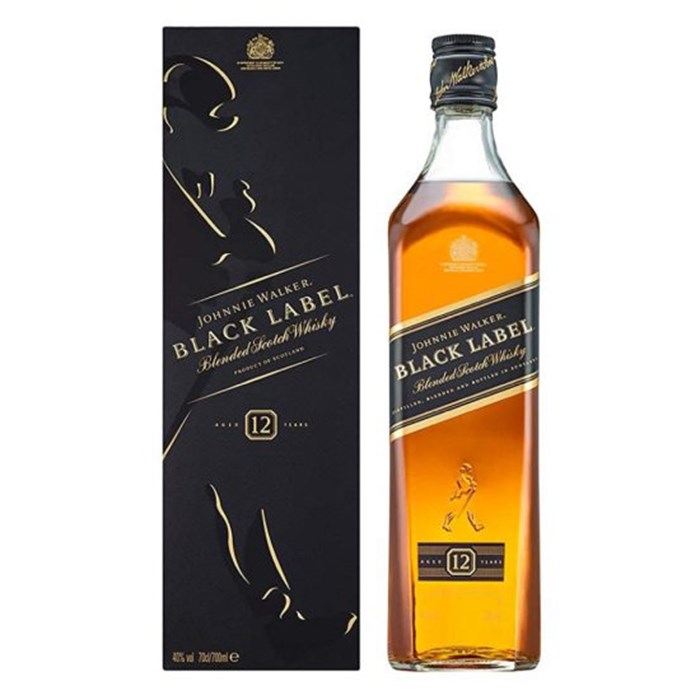 Johnnie Walker Blue Label Scotch Whiskey (50ml) and Lindt Chocolate Gift Set