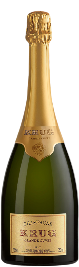 Krug Grande Cuvee Editions Champagne 75cl & Truffles, Wooden Box