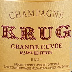 Krug Grande Cuvee Champagne Gift Box, Next Day Delivery