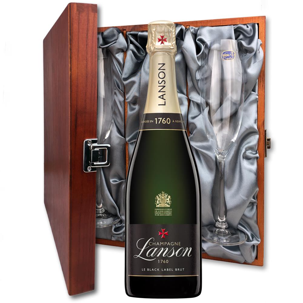 Lanson le black label brut. Шампань Лансон Ле Блэк лейбл брют. Бокса шампанское. Lanson шампанское набор 2 бутылка. Шампанское Lanson Champagne Lanson Black Label Brut in Gift Box Twist Pack, 0.75л.