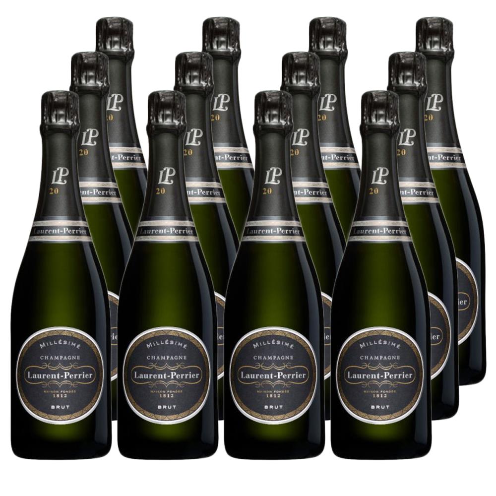 Laurent Perrier Brut Millesime Vintage 2008 75cl Crate of 12 Champagne ...