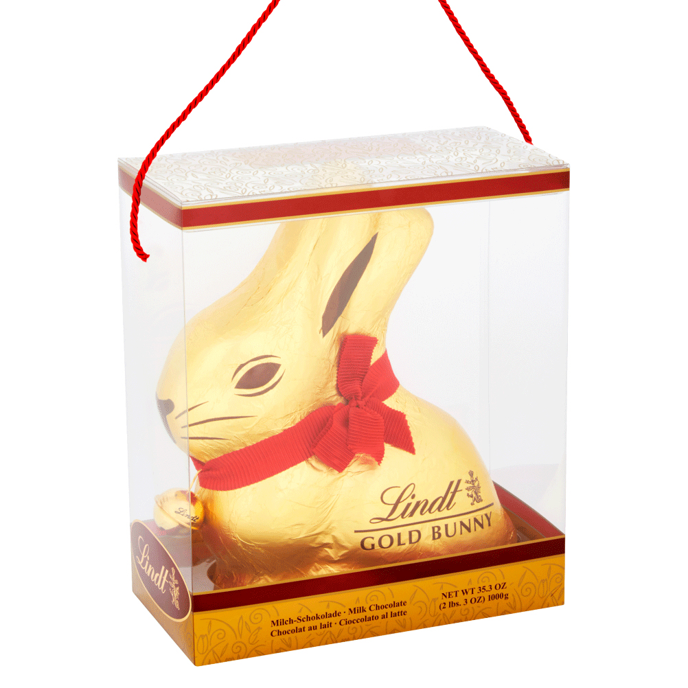 Lindt Gold Bunny Milk Chocolate 1kg Bottled And Boxed 8910