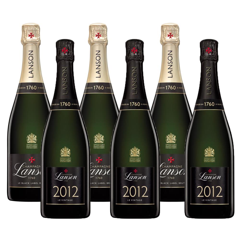 Lanson шампанское black