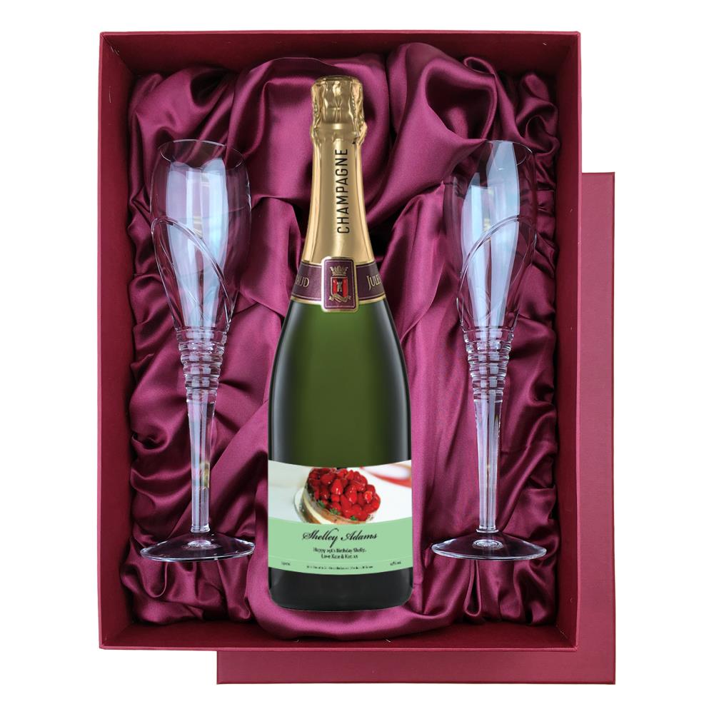 Engraved Champagne Bottles & Sparkling Wine