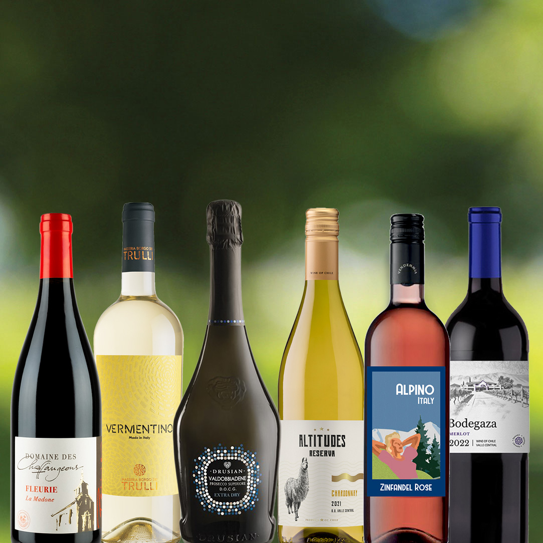 Summer BBQ Selection Case of 12 Mixed Wines - Next Day Delivery ...