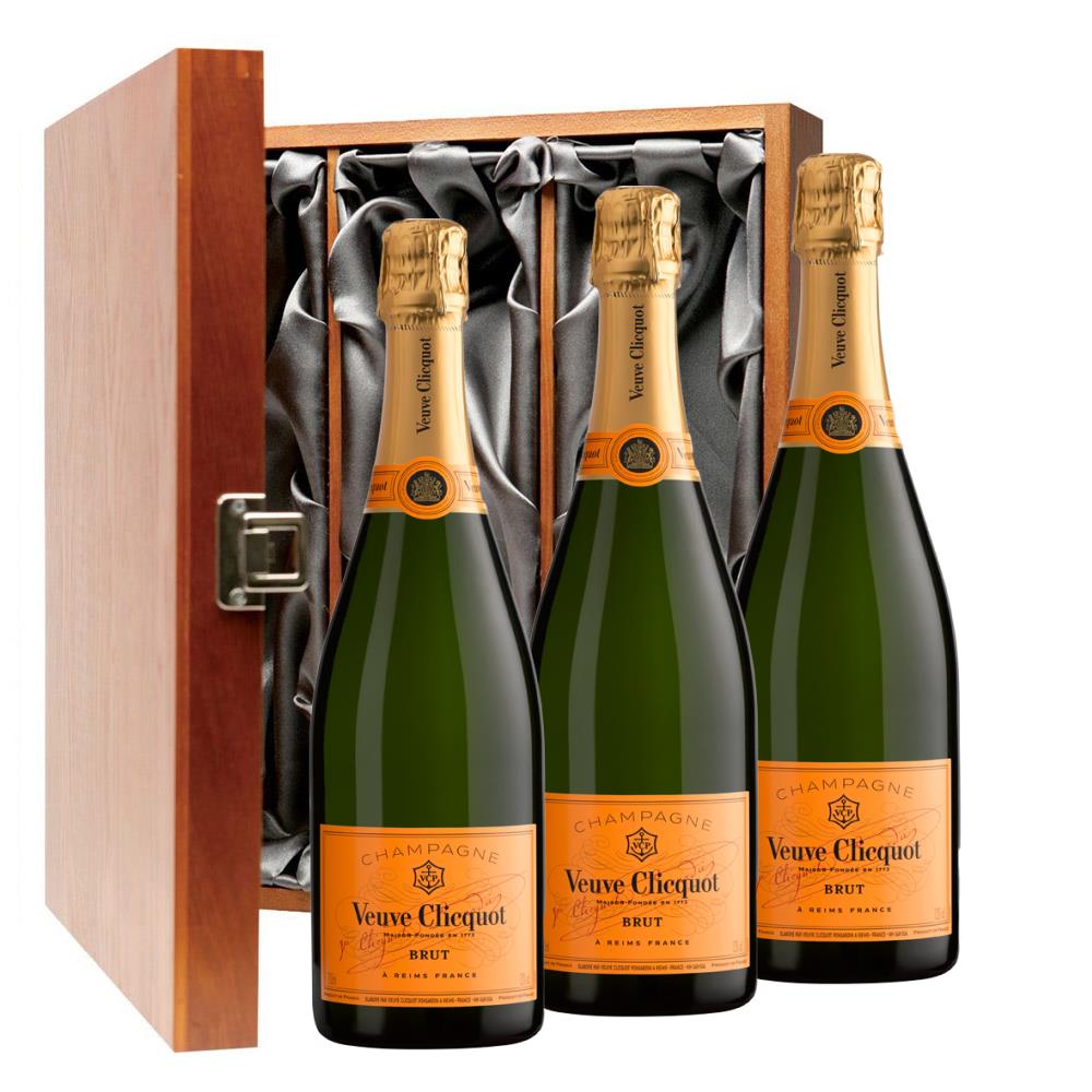 Veuve Clicquot Yellow Label Brut Champagne 75cl Treble