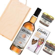 Buy & Send Aerstone Sea Cask 10 Year Old Whisky 70cl And Pate Gift Box