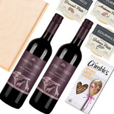 Buy & Send Afrikan Ridge Merlot 75cl Red Wine And Pate Duo Gift Box