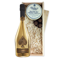 Buy & Send Armand de Brignac Brut Gold 75cl And Milk Sea Salt Charbonnel Chocolates Box