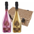 Buy & Send Armand De Brignac Gold and Rose Twin Hamper (2x75cl)