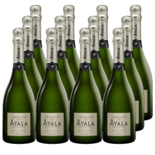 Buy & Send Ayala Brut Nature Champagne 75cl Case of 12 Champagne