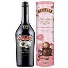 Buy & Send Baileys Irish Cream 70cl & Baileys Strawberries & Cream Truffles Gift Set