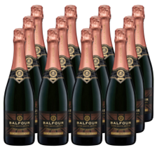 Buy & Send Balfour Leslies Reserve Rose English Sparkling 75cl Crate of 12