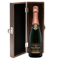 Buy & Send Balfour Leslies Reserve Rose English Sparkling 75cl in Elm Wood Gift Box