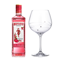 Buy & Send Beefeater Pink Strawberry Gin 70cl And Single Gin and Tonic Spiral Copa Glass