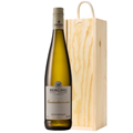 Buy & Send Bergsig Estate Gewurztraminer 75cl White Wine In Pine Wooden Gift Box