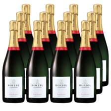 Buy & Send Boizel Brut Reserve NV Champagne 75cl Case of 12 Champagne