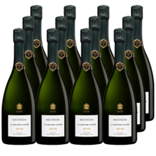 Buy & Send Bollinger Grande Annee 2015 Vintage 75cl Crate of 12 Champagne