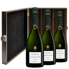 Buy & Send Bollinger Grande Annee 2015 Vintage 75cl Treble Elm Wood Gift Boxed (3x75cl)