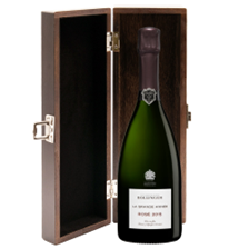 Buy & Send Bollinger Grande Annee Vintage Rose 2015 75cl in Elm Wood Gift Box