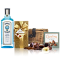 Buy & Send Bombay Sapphire Gin 70cl And Chocolates Hamper