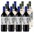 Buy & Send Wine Case of 12 Mixed Chilinero Red & White Wine