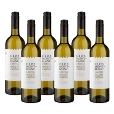 Buy & Send Case of 6 Clos Montblanc Castell Macabeu Chardonnay 75cl White Wine