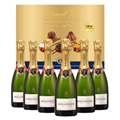 Buy & Send Case of 6 Half Bottle of Bollinger Special Cuvee Champagne 37.5cl with Lindt Chocolates 193g