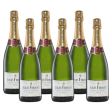 Buy & Send Case of 6 Jules Feraud Brut Champagne 75cl (6x75cl)