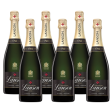 Buy & Send Case of 6 Lanson Le Black Creation Brut Champagne 75cl (6x75cl)