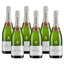 Buy & Send Case of 6 Pol Roger Brut Reserve Champagne 75cl (6x75cl)