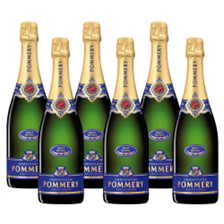 Buy & Send Case of 6 Pommery Brut Royal Champagne 75cl (6x75cl)