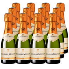 Buy & Send Case of Mini Charles Mignon Brut Champagne 20cl (12 x 20cl)