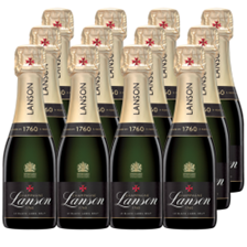 Buy & Send Case of Mini Lanson Le Black Creation Champagne 20cl (12 x 20cl)