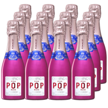 Buy & Send Case of Pommery Pink POP Rose 20cl (12 x 20cl)