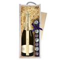 Buy & Send Chandon Brut Sparkling Wine 75cl & Truffles, Wooden Box