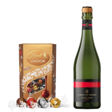 Buy & Send Chapel Down A Touch of Sparkle 75cl With Lindt Lindor Assorted Truffles 200g